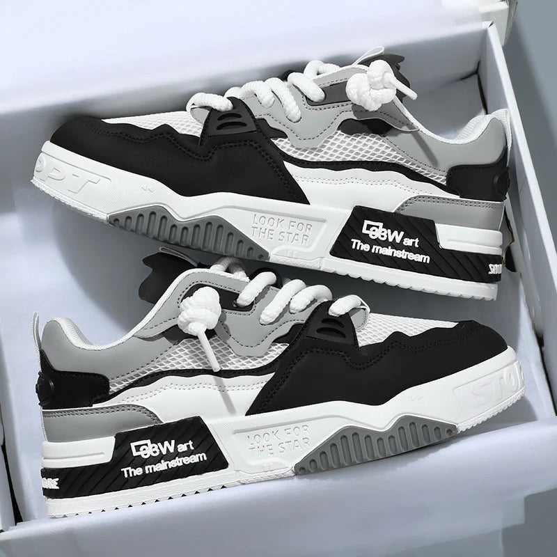 Kvėpuojantys vyriški batai, kasdieniai riedlentininkų batai, sportiniai batai, skirti kasdienėms treniruotėms, žygiams gamtoje ir vaikščiojimui mieste. Unisex, tinka