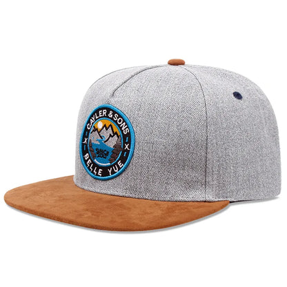 Luxury One Don't Mercy Cap Men Hats Flat Top Baseball Man Cap Women Men Adjustable Snapback Gorras Hombre Sports HipHop Sun Hat