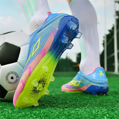 Herren-Fußballschuhe New Society für Rasen, atmungsaktive ultraleichte Outdoor-Sportschuhe für Erwachsene, Fußball-Sneaker für Herren