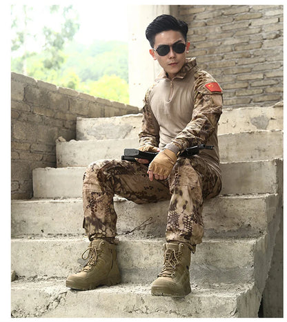 Men Tactical Boots Boots Men Desert Waterproof Work Safety Shoes Hiking Shoes Ankle Men Outdoor Boots