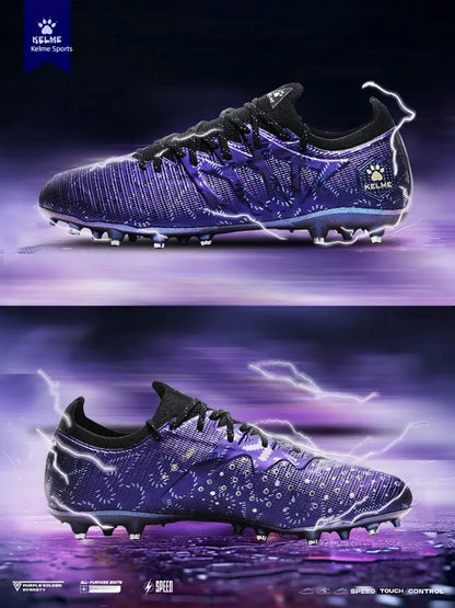 Scarpe da calcio KELME per adulti da uomo Disease Electric 3.0, tacchetti corti MG, scarpe professionali per partite e allenamento, traspiranti