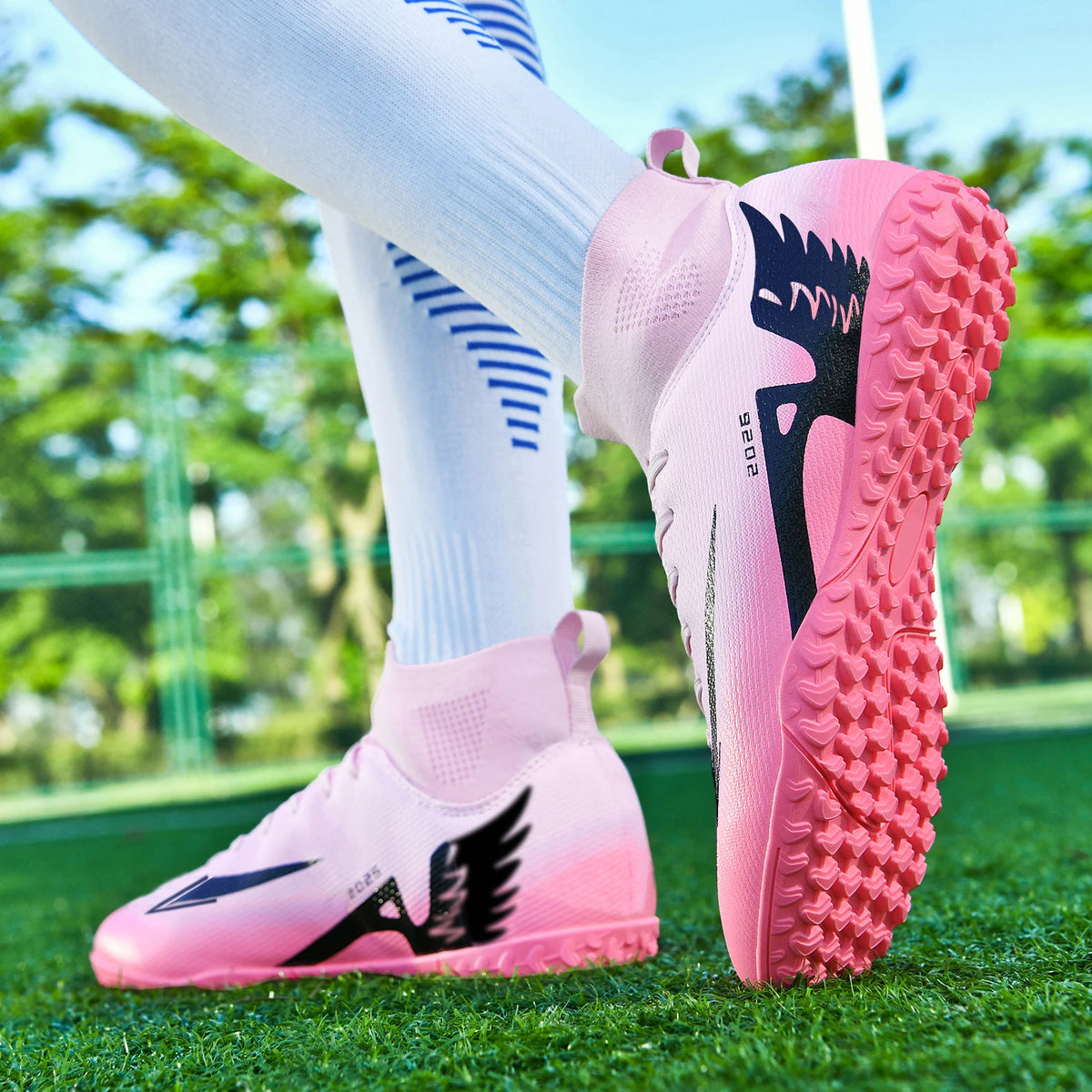 Profesjonalne buty piłkarskie dla mężczyzn, buty piłkarskie dla dorosłych, buty piłkarskie typu cleat, ultralekkie buty treningowe do piłki nożnej, buty sportowe do uprawiania sportów na świeżym powietrzu