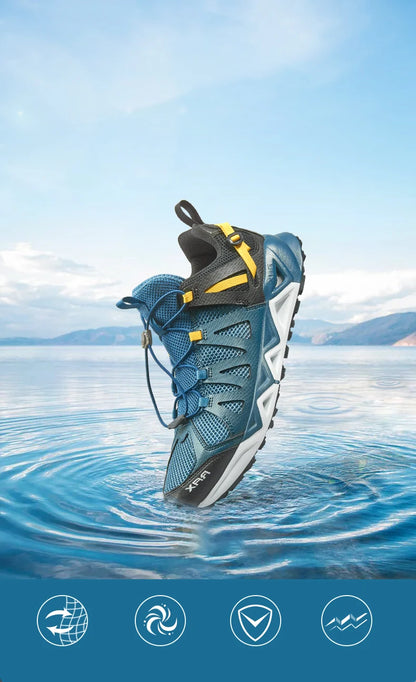 RAX Nye vandresko til mænd og kvinder til sommeren – åndbare Upstream-sko, trekking- og vandsko til udendørs brug, fiskeri og camping – sneakers til mænd