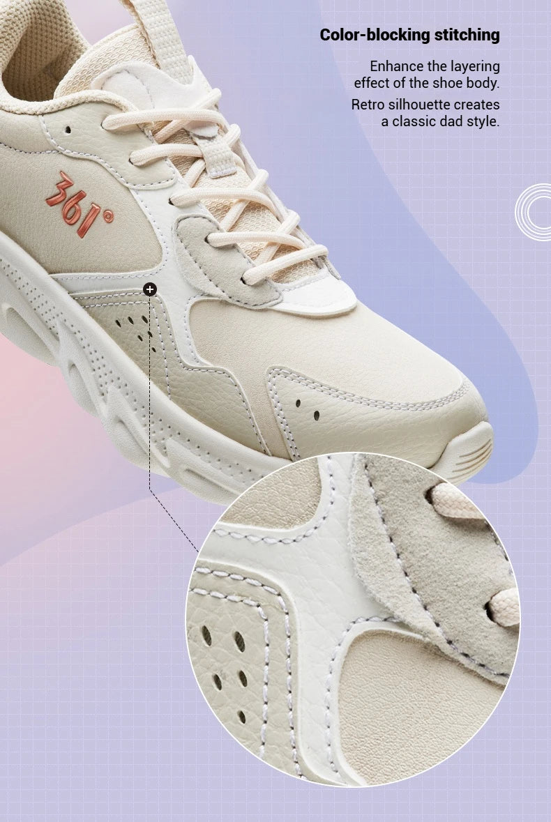 361 Degrees Scarpe da corsa sportive da donna con assorbimento degli urti e rimbalzo, sneakers comode e alla moda adatte a ogni occasione, modello da uomo 682232237