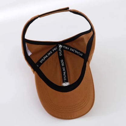 Fashion Kids Baseball Caps for Boys Girls Sun Hat Hollow High Ponytail Caps Children Sunshade Baseball Caps for age 4-12 Years