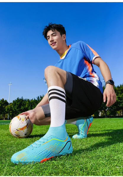New Men's Soccer Shoes Hot Sale High-Quality Football Boots Women Unisex Futsal Cleats Ultralight Professional TF/FG Sneakers