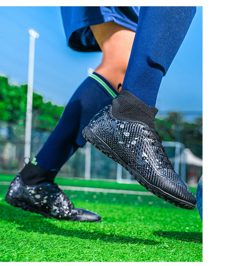 Men Professional Soccer Shoes Non-slip Football Boots Unisex Breathable Futsal Sports New Cleats Drop Shipping Ultralight