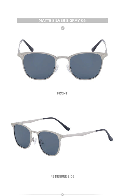 Steampunk Square Sunglasses Men 2026 Luxury Brand Metal Frame Retro Punk Sun Glasses Male Driving Shades Vintage Eyewear UV400