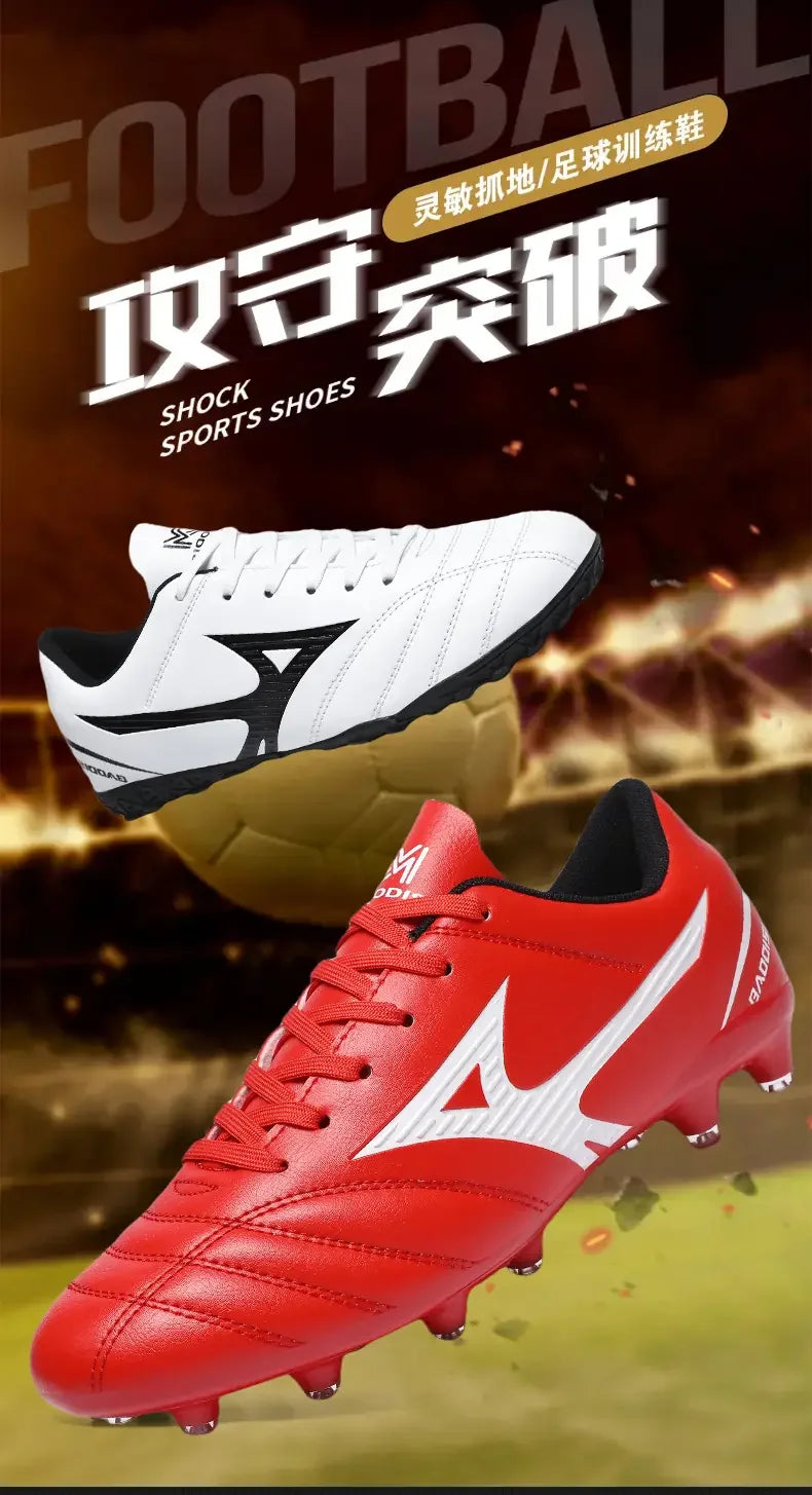 Hybrid Stud Soccer Boots With Durable Anti-slip Performance, Comfy To Wear For Casual Football Exercise And Competitive Games