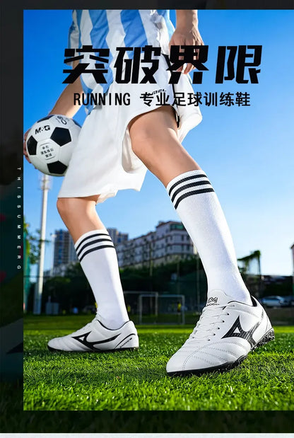 Hybrid Stud Soccer Boots With Durable Anti-slip Performance, Comfy To Wear For Casual Football Exercise And Competitive Games