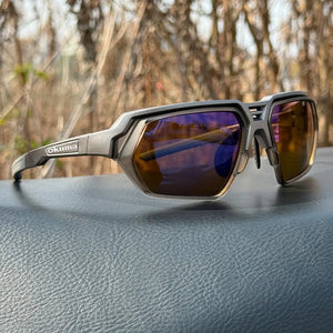 OKUMA New outdoor fishing fishing glasses for UV400 polarization to find fish, suitable for cycling, hiking and mountaineering.
