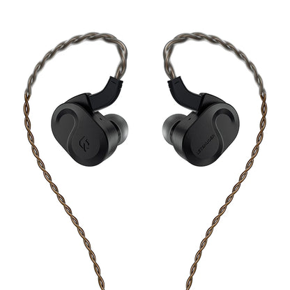 LetJunction-Écouteurs intra-auriculaires filaires avec pilote magnétique planaire, oreillettes HiFi, touriste de quatrième génération, oer S08, 13mm
