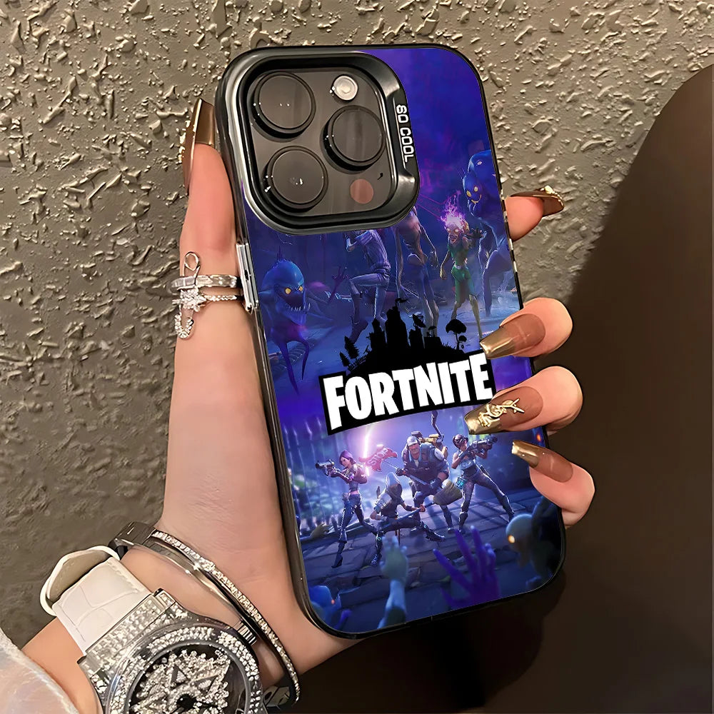 Game Fortnite Phone Case for Samsung Galaxy S26 S25 S24 S23 S22 S21 S20 Note20 FE Ultra Edge Plus 4G 5G Anti Fall Matte Cover