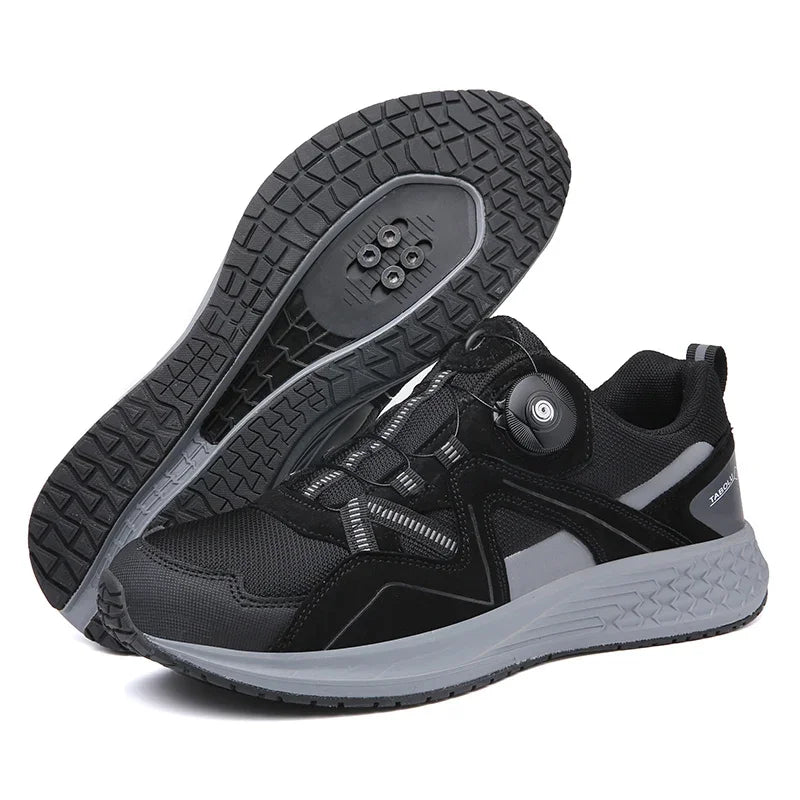 MTB-Radsportschuhe für Herren, Mountainbike-Schuhe, Fahrradschuhe, Indoor-Cycling-Sneaker, Speed-Schuhe, Winterschuhe, Schuhe mit Schuhplatten, Fahrrad-Trekkingschuhe