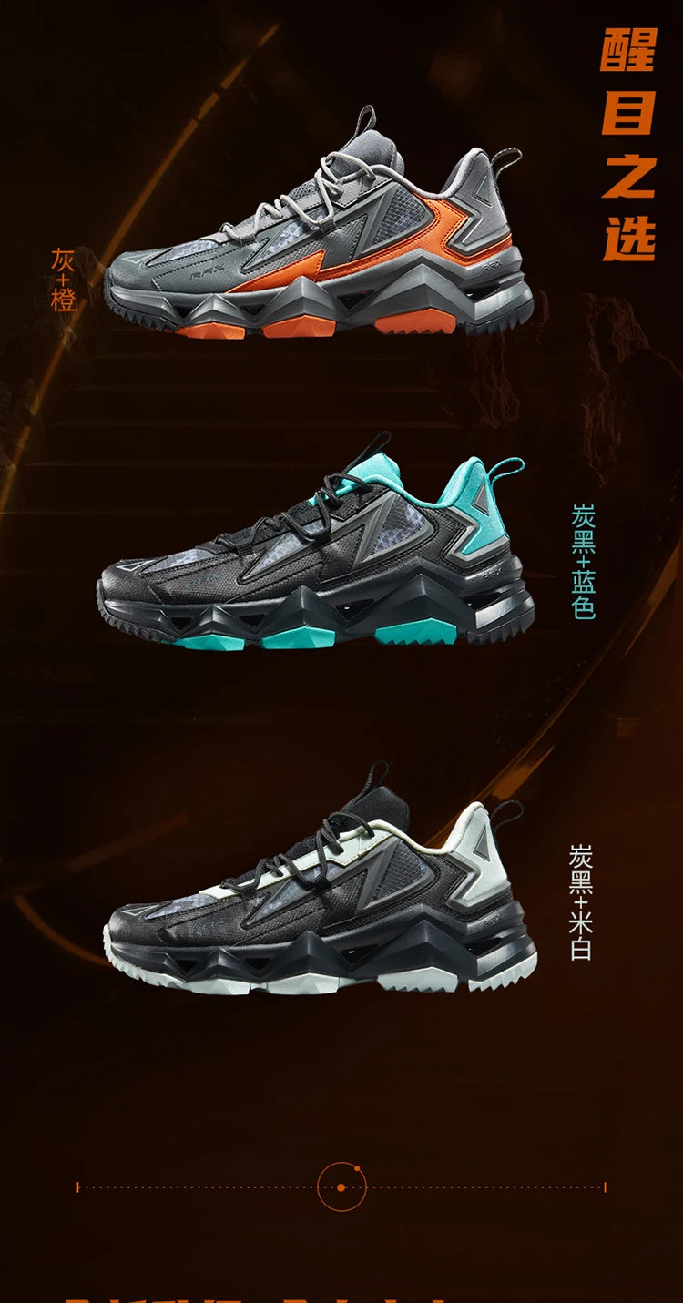 Rax Men – wodoodporne buty turystyczne, oddychające buty turystyczne, buty do trekkingu, sportowe trampki, buty taktyczne