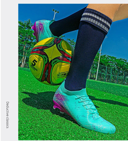 Férfi futballcipő, sportcipő, FG focicipő, edzőcipő, nagykereskedelmi, kiváló minőségű, csúszásgátló, drop shipping, uniszex, felnőtt