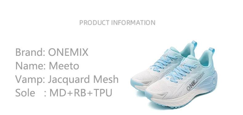 ONEMIX – codzienne buty do biegania, przewiewne letnie buty do joggingu, lekkie męskie buty na siłownię, damskie buty sportowe na świeżym powietrzu, amortyzowane buty sportowe dla mężczyzn