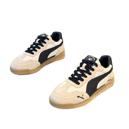 Sapatilhas de Homem de Tamanho Grande para Primavera e Outono, Respiráveis, Confortáveis, Desportivas, de Cano Baixo, Antiderrapantes, para Exterior e Uso Casual