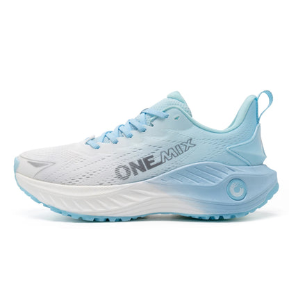 O-Resilio Running Shoes Men Cushion Stability Outdoor Sports Casual Mesh  Lace-up Lightweight Gym Jogging Sneakers