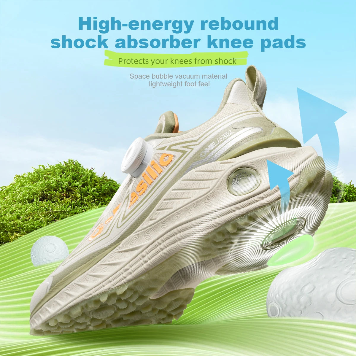 ONEMIX Sapatos Desportivos Casuais de Outono-Inverno para Viagens, Sapatos de Caminhada ao Ar Livre para Homem, Sapatos Leves e Antiderrapantes, Sapatos de Trekking para Homem