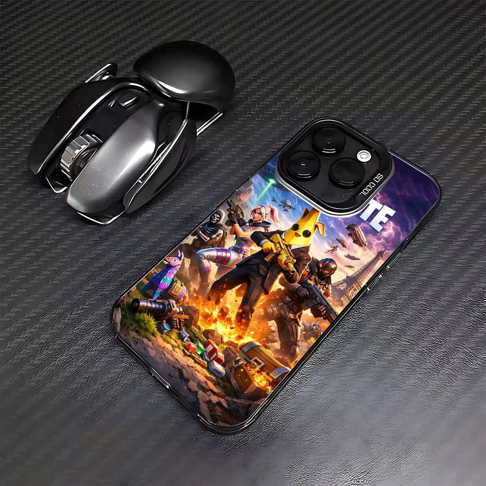 Game Fortnite Phone Case for Samsung Galaxy S26 S25 S24 S23 S22 S21 S20 Note20 FE Ultra Edge Plus 4G 5G Anti Fall Matte Cover