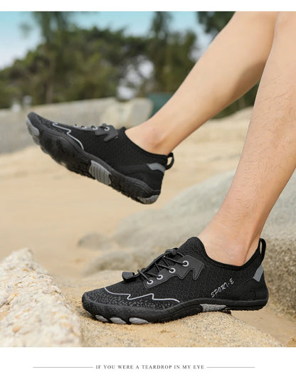 Herren-Watschuhe, Barfuß-Schuhe, schnell trocknende Strandschuhe, Outdoor-Schuhe, rutschfeste Schuhe, Schwimmschuhe für Stromströmungen, Tauchschuhe, Damenschuhe für Wassersport