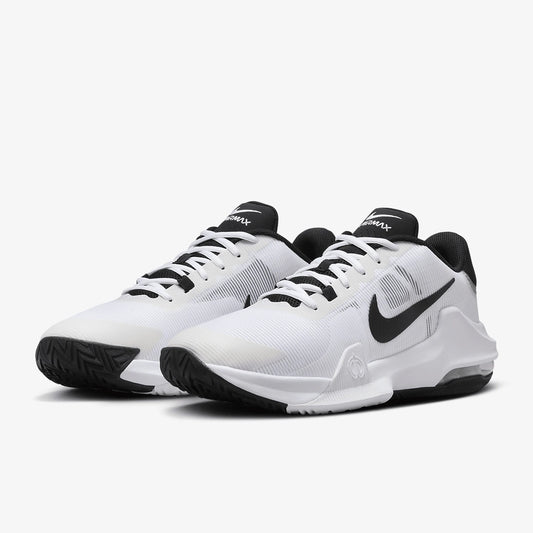 Scarpe da basket da uomo Nike genuine Impact 4 DM1124-103, pratiche, con ammortizzazione a cuscino d’aria