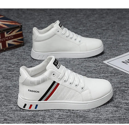 Skateboardsko til mænd 48 Casual høje sneakers til gåture Sportssko Åndbare hiphop-sko Gadesko Chaussure Homme