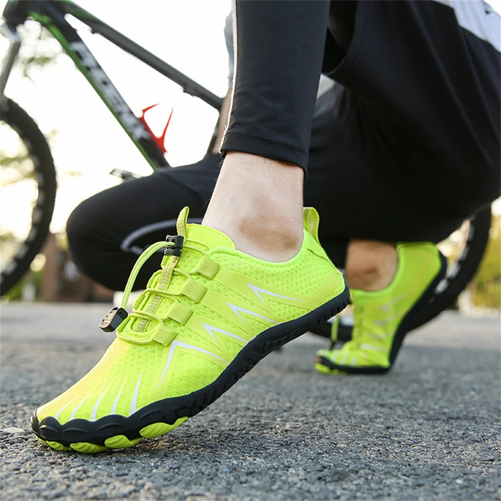 Unisex snabbtorkande vattenskor för män och kvinnor – färgglada strand-, sim-, surf- och havsskor – parskor – barfota- och Upstream-sneakers