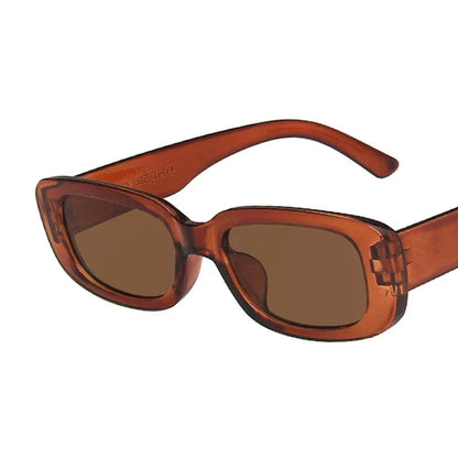 BEGREAT Fashion Retro Small Rectangle Sunglasses Brand Designer Vintage Travel Female Sun Glasses Eyewear Shade UV400 Protection