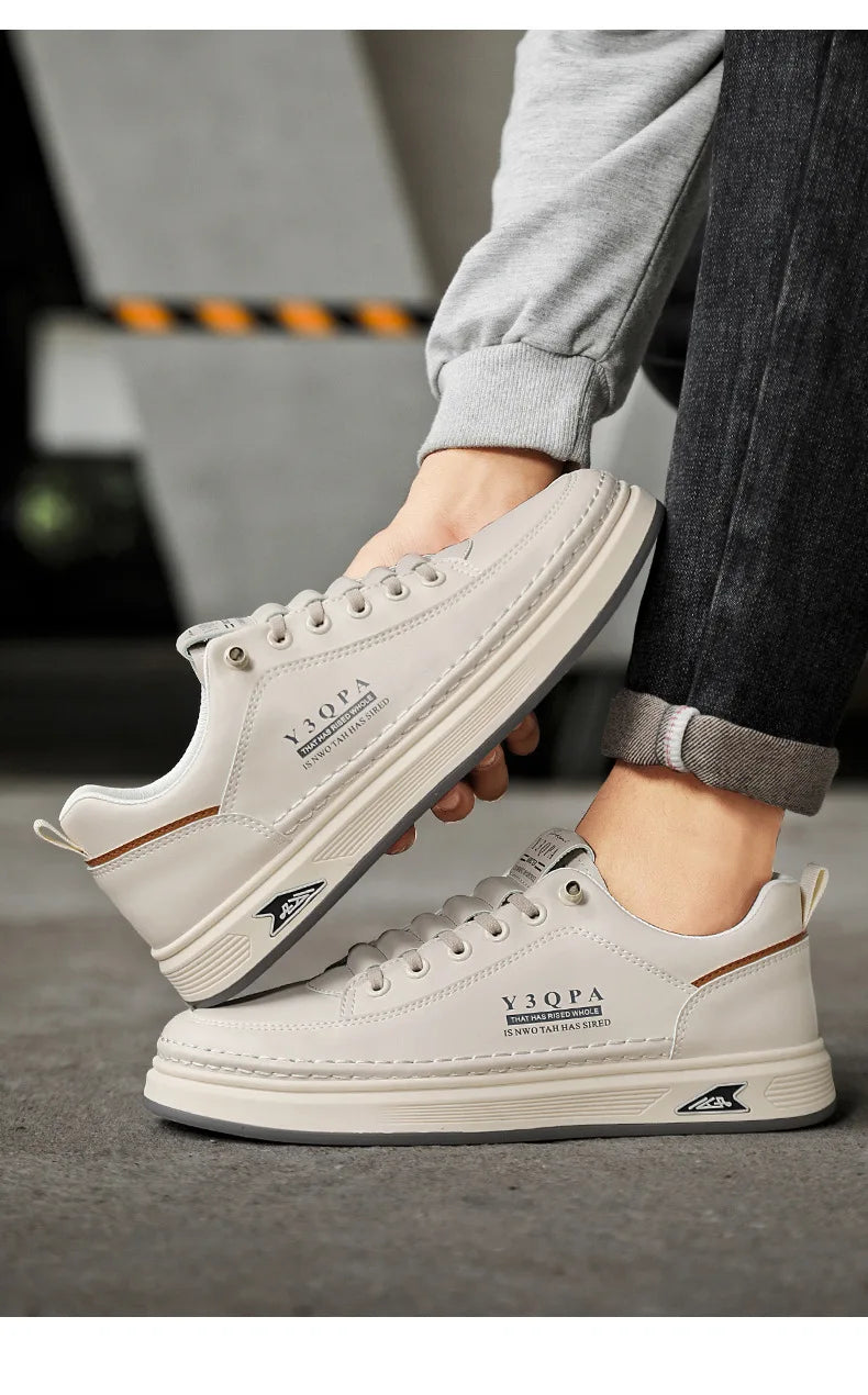 Mocasines slip-on deportivos de verano para hombre, estilo casual, ideales para conducir, versátiles, cómodos, transpirables y resistentes al desgaste, en cuero -..