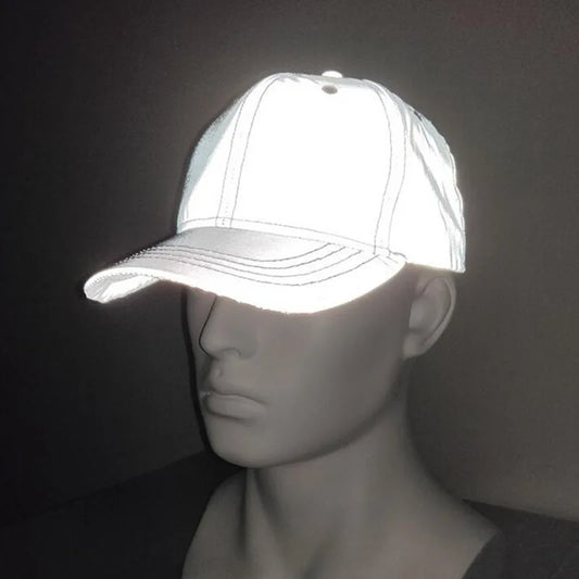 Japanese ins hats, reflective hip-hop baseball caps, men's and women's outdoor sun protection hats suitable for all seasons