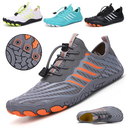 Herren Damen Wasserschuhe Aqua-Schuhe Drainage-Schuhe Strandsport Schwimmsandalen Schnelltrocknend Bootfahren Barfuß Tauchen Angeln Surfen Sneaker