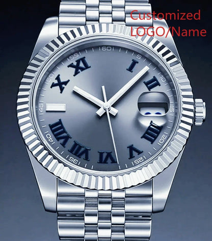 A989 Store Customized Watch Men's WomenAutomatic Mechanical Watch 36mm 40mm 904L Stainless Steel Black Blue