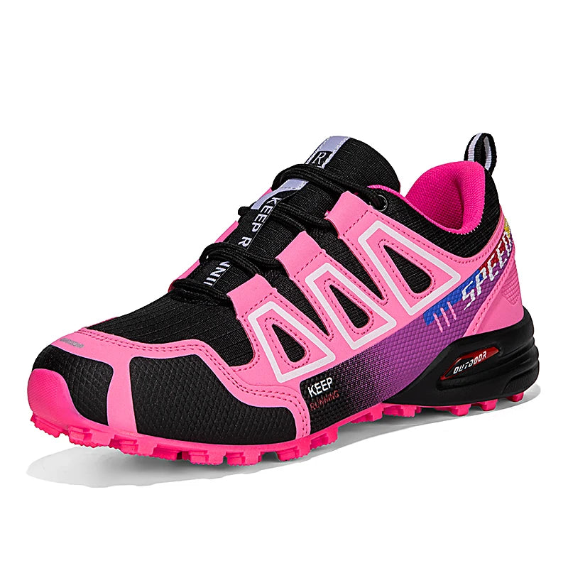 Men's Hiking Shoes Outdoor Sports Lace-Up Hiking Shoes Women's Hiking Sports Non-slip Hunting Tactical Sports Shoes