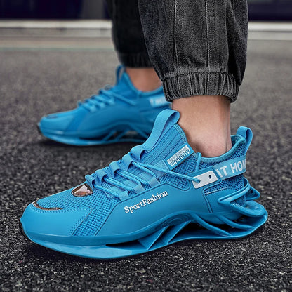 Mens Running Shoes New Mesh Breathe Sole Anti Slip Wear Resistant Daily Sports Trendy Fashion Casual Sneakers for Men