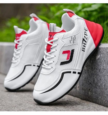 Brand protection 2026 new men's lightweight non-slip breathable wear-resistant running sports fashion versatile casual shoes