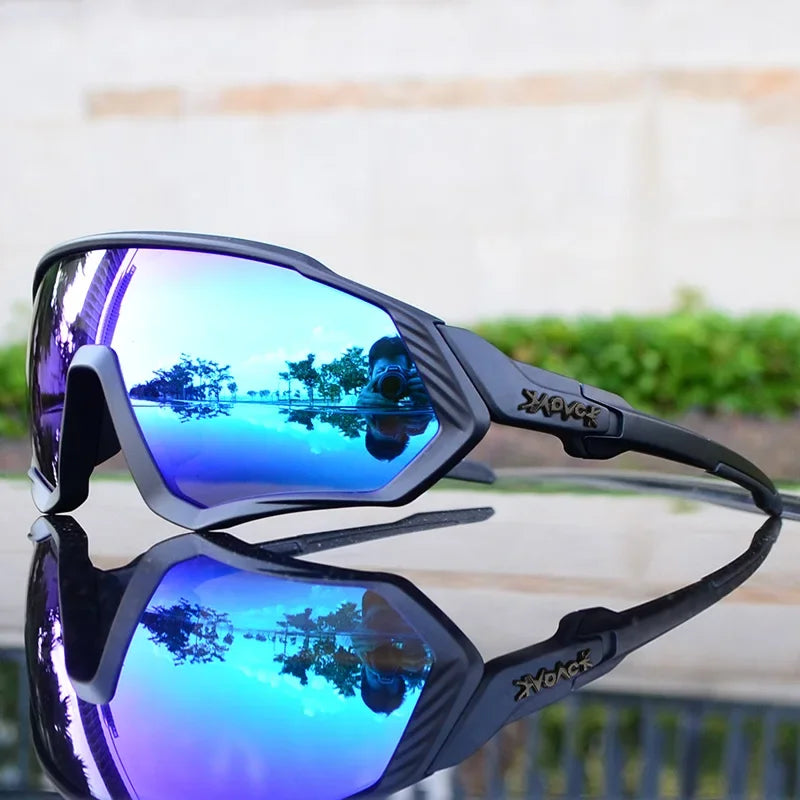 Kapvoe Herren-Marken-Angelbrille, Mountainbike- und Radfahrbrille, Damen-Rennradbrille, Fahrradbrille, Radsportbrille, Oculos Ciclismo