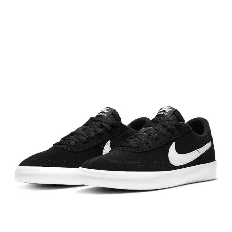 Nike SB Heritage Vulc in Black and White Minimalist and stylish everyday sneakers Breathable casual skate shoesCD5010-003