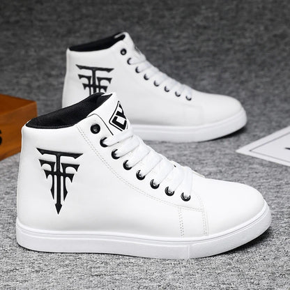 [scarpe da ginnastica] Un paio di scarpe sportive casual da skate ad alta tomaia, comode e adatte ai viaggi e al fitness (disponibili nella taglia L