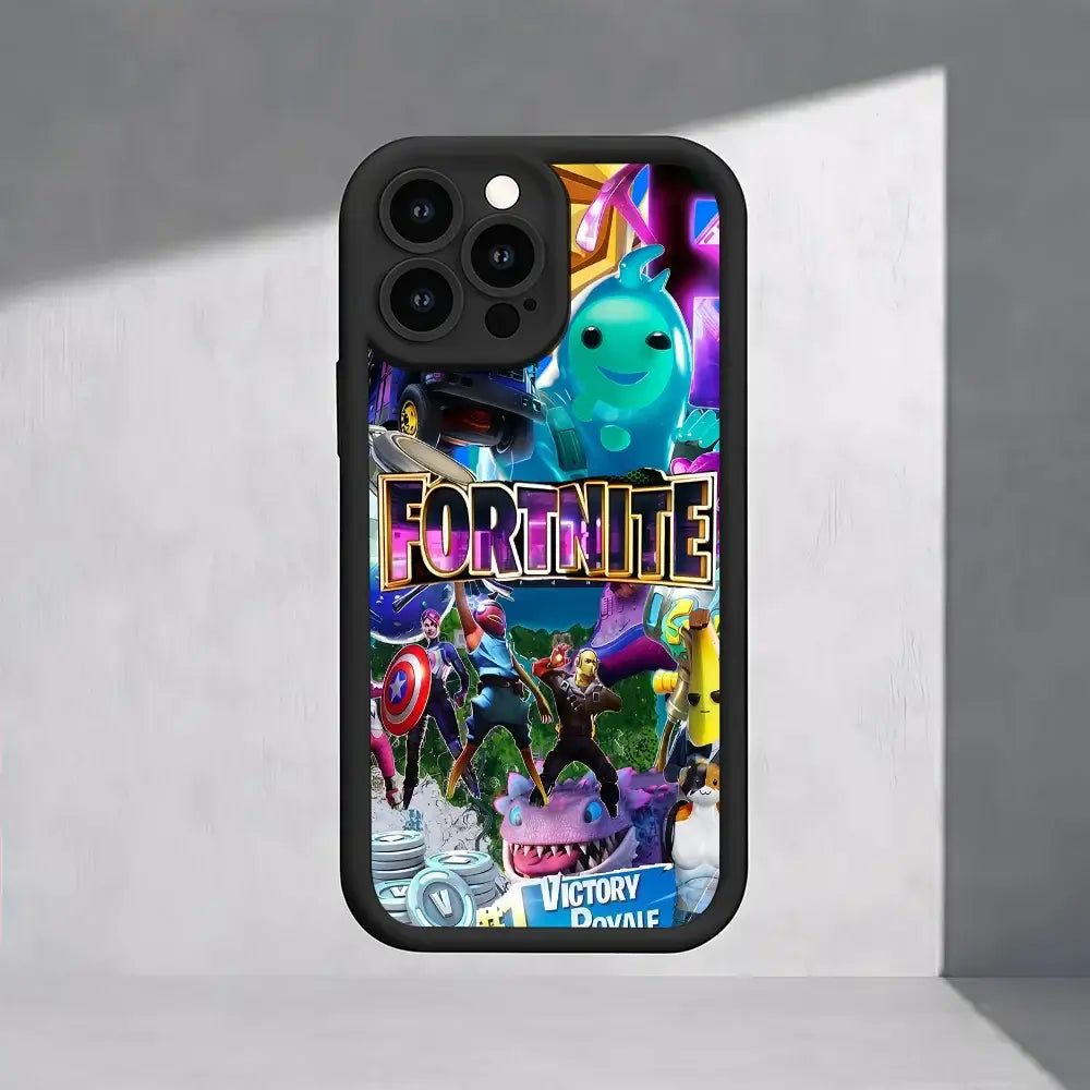F-Fortnite геймърски калъф за телефон за Motorola Moto Edge 70 G86 G56 50 G35 G05 G34 G75 G PLAY G85 60 Neo Fusion Stylus Pro Ultra 4G 5G