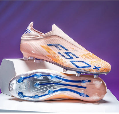 Men's Soccer Shoes Grass Football Boots Ultralight Sport Comfortable Indoor Cleats Non Slip Fg Turf Futsal Adult Non-Slip