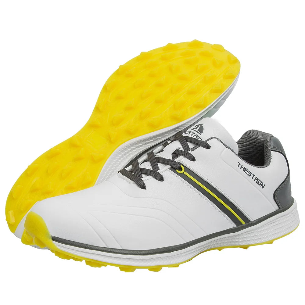 Waterproof Men Golf Shoes Professional Lightweight Golfer Footwear Outdoor Golfing Sport Trainers Athletic Sneakers Brand