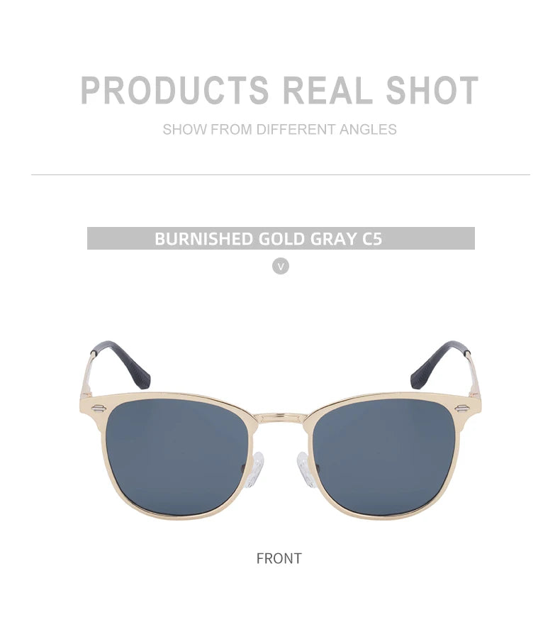 Steampunk Square Sunglasses Men 2026 Luxury Brand Metal Frame Retro Punk Sun Glasses Male Driving Shades Vintage Eyewear UV400