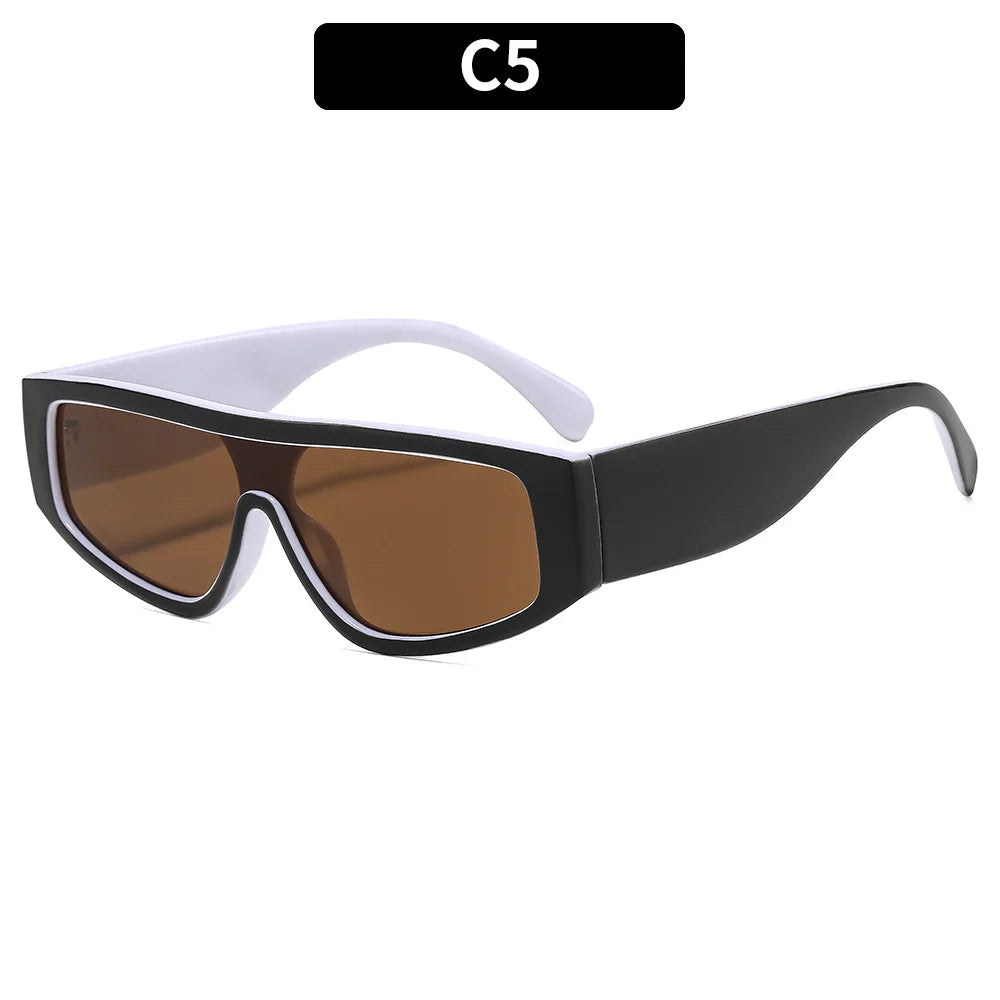 Vintage Oval Sunglasses Women Luxury Brand Designer Cat Eye Sun Glasses Retro Black White Glasses Ladies Goggle UV400 Eyewear