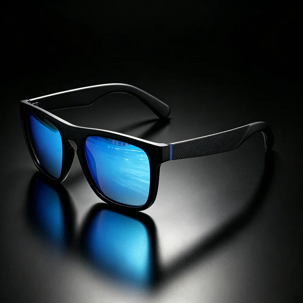 Polarized Sunglasses Men WomenMatte Frame UV400 Protection RetroVintage Square Sun Glasses Driving Fishing Outdoor Sports Unisex