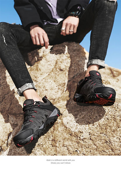 Buty do biegania na lato, męskie buty sportowe na wiosnę i jesień, oddychające casualowe buty do chodzenia, sznurowane, lekkie, jednokolorowe