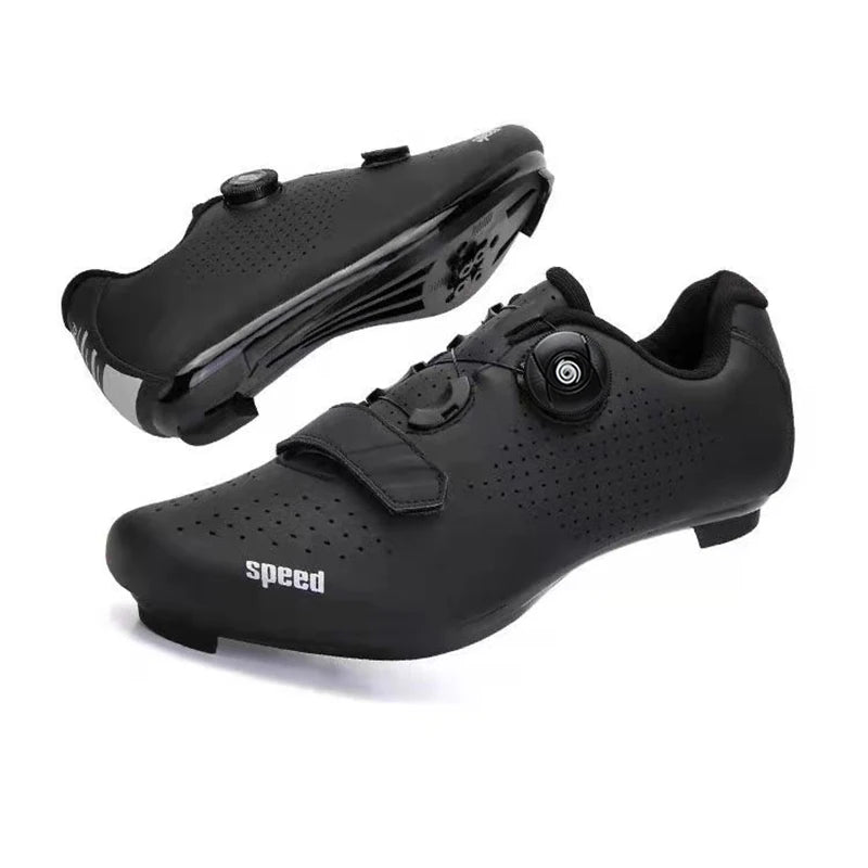 Scarpe da ciclismo di alta qualità da uomo SPD autobloccanti per bici da corsa, scarpe sportive da donna MTB da montagna antiscivolo 36-47