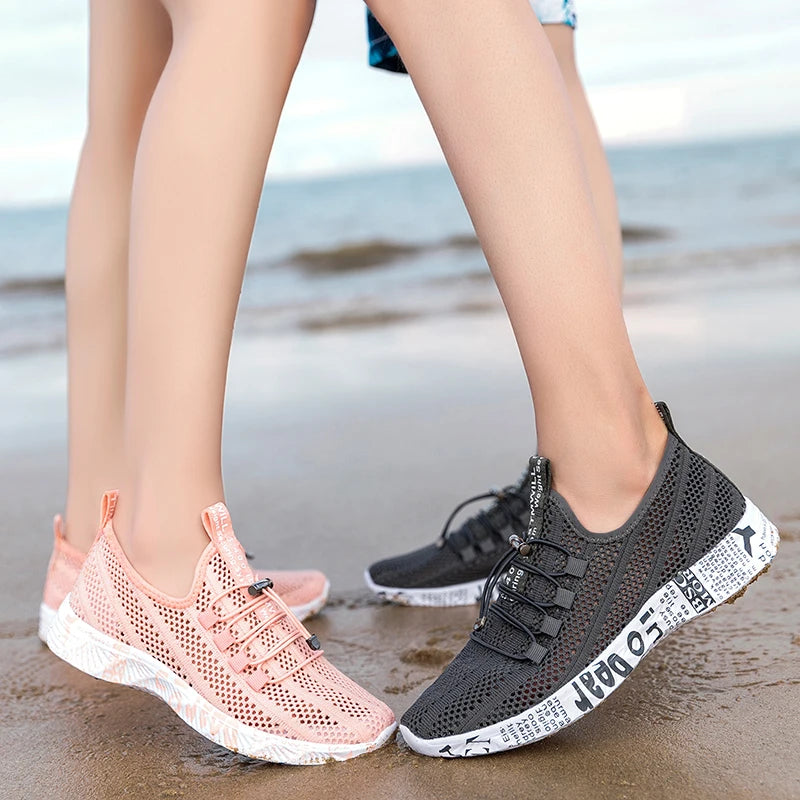 Herren Damen Aqua-Schuhe Watschuhe Wasser stromaufwärts Outdoor-Sport Strand-Sneaker Canyoning Camping Amphibisch Flusswandern Bach