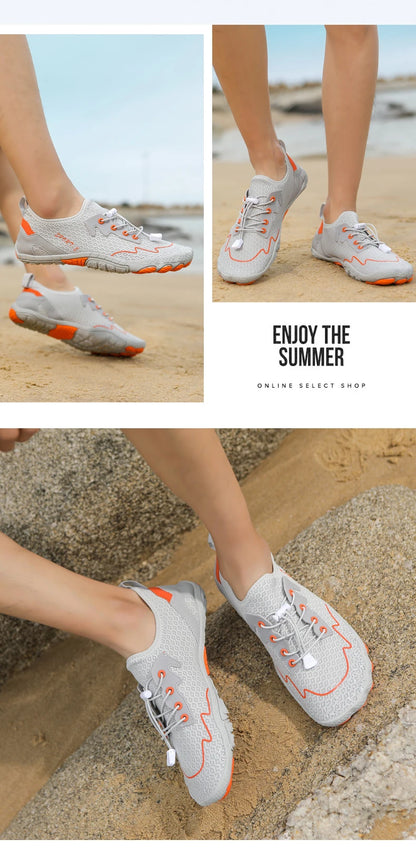 Herren-Watschuhe, Barfuß-Schuhe, schnell trocknende Strandschuhe, Outdoor-Schuhe, rutschfeste Schuhe, Schwimmschuhe für Stromströmungen, Tauchschuhe, Damenschuhe für Wassersport